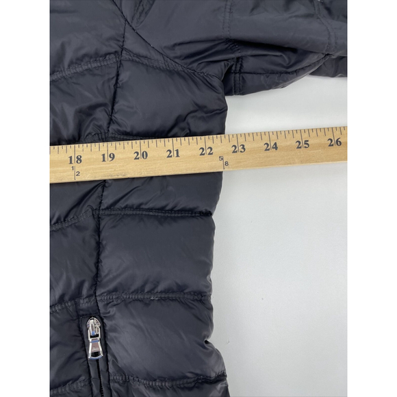Women's Black Puffer Jacket - Picture 8 of 14